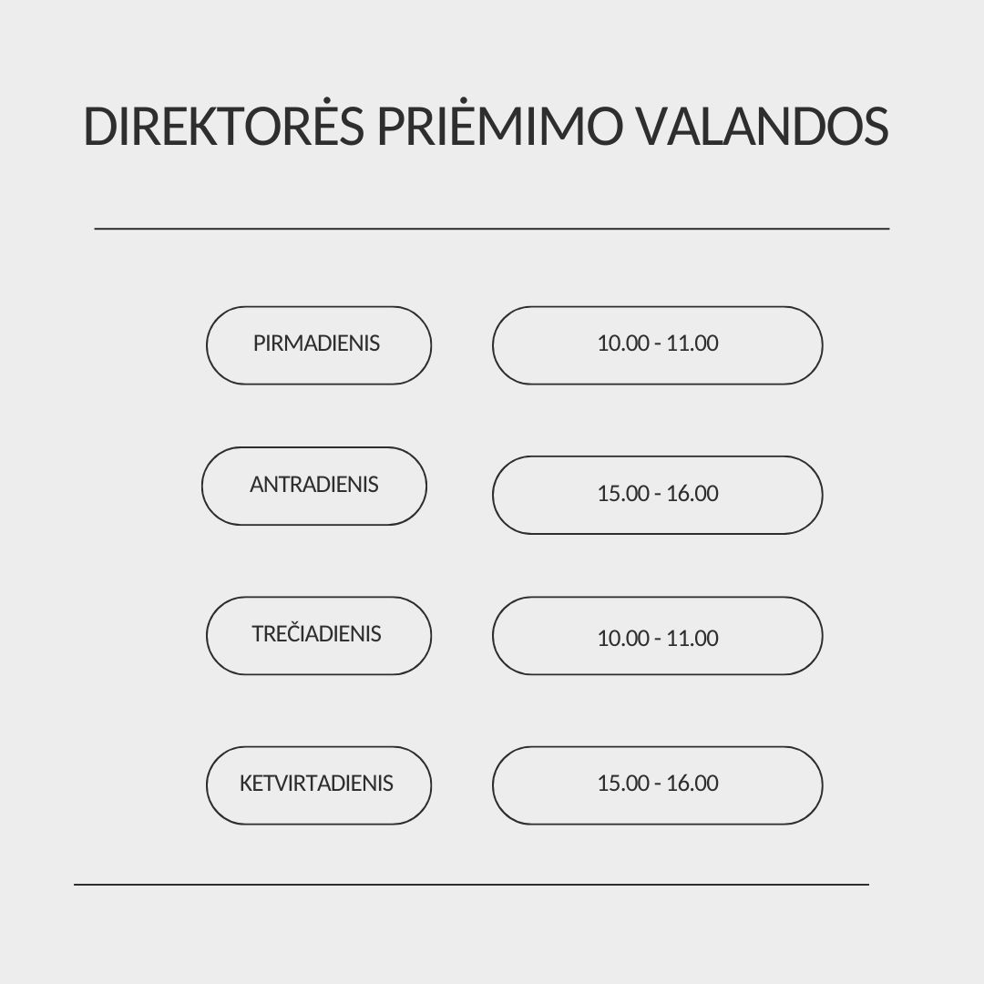 direktores priemimo valados